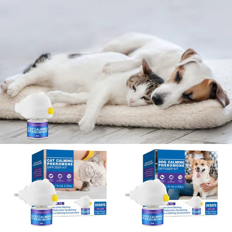 Pet Calming Liquid Dog Emotions Relief Noise Reduction Train anti Anxiety Fighting Calming Diffuser Manage Cat Calm down Fluid